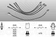 3414 Sada kabelů pro zapalování EFI - BOUGICORD EFI AUTOMOTIVE