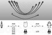 3466 EFI AUTOMOTIVE sada zapaľovacích káblov 3466 EFI AUTOMOTIVE
