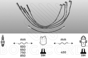 4027 Sada kabelů pro zapalování EFI - BOUGICORD EFI AUTOMOTIVE