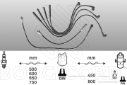 4120 Sada kabelů pro zapalování EFI - BOUGICORD EFI AUTOMOTIVE