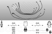 4123 Sada kabelů pro zapalování EFI - BOUGICORD EFI AUTOMOTIVE