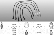 4128 Sada kabelů pro zapalování EFI - BOUGICORD EFI AUTOMOTIVE