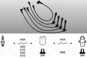 4167 Sada kabelů pro zapalování EFI - BOUGICORD EFI AUTOMOTIVE