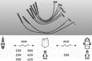 7111 Sada kabelů pro zapalování EFI - BOUGICORD EFI AUTOMOTIVE