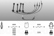 7144 EFI AUTOMOTIVE sada zapaľovacích káblov 7144 EFI AUTOMOTIVE