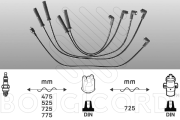7221 Sada kabelů pro zapalování EFI - BOUGICORD EFI AUTOMOTIVE