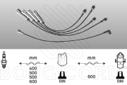 7244 EFI AUTOMOTIVE sada zapaľovacích káblov 7244 EFI AUTOMOTIVE