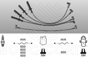 7267 Sada kabelů pro zapalování EFI - BOUGICORD EFI AUTOMOTIVE