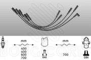 7277 EFI AUTOMOTIVE sada zapaľovacích káblov 7277 EFI AUTOMOTIVE