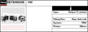 DC784634E Brzdový třmen Remy Remanufactured REMY