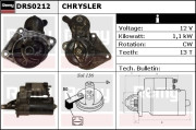DRS0212 Startér Remy Remanufactured REMY