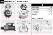 DRS0717 Startér Remy Remanufactured REMY