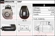DRS1470 Startér Remy Remanufactured REMY