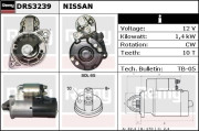 DRS3239 Startér Remy Remanufactured REMY