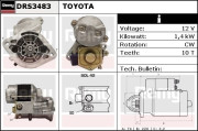 DRS3483 Startér Remy Remanufactured REMY