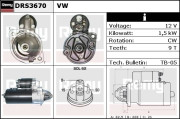 DRS3670 Startér REMY