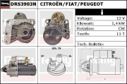 DRS3903N Startér REMY