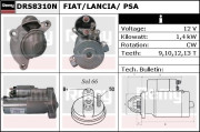 DRS8310N Startér REMY