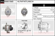 RAA11645 REMY alternátor RAA11645 REMY