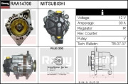 RAA14706 REMY alternátor RAA14706 REMY