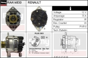 RAA14830 REMY alternátor RAA14830 REMY