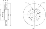 RAD1361C REMY brzdový kotúč RAD1361C REMY
