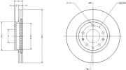 RAD1606C REMY brzdový kotúč RAD1606C REMY