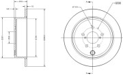 RAD1811C REMY brzdový kotúč RAD1811C REMY