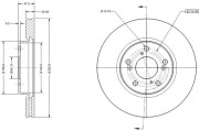 RAD2270C REMY brzdový kotúč RAD2270C REMY