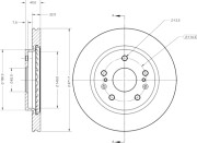 RAD2410C Brzdový kotouč REMY