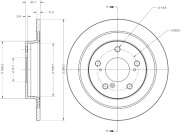 RAD2571C Brzdový kotouč Remy Gold REMY