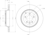 RAD2743C Brzdový kotouč Remy Gold REMY