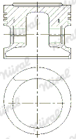 87-109700-20 Píst NÜRAL