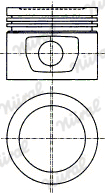 87-145406-00 Píst NÜRAL