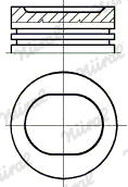 87-215300-10 Píst NÜRAL