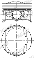 87-435100-00 Píst Elastoval ® NÜRAL