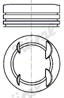 87-450400-10 NÜRAL piest 87-450400-10 NÜRAL