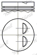 87-501800-60 Píst NÜRAL