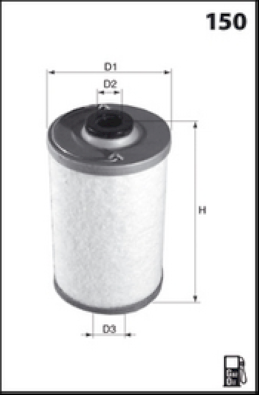 ELG5510 Palivový filtr MECAFILTER