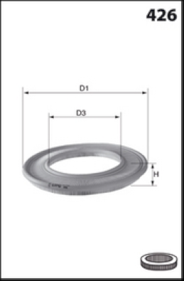EL3181 MECAFILTER nezařazený díl EL3181 MECAFILTER