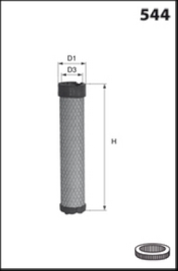 FA3223 Filtr - sekundární vzduch MECAFILTER