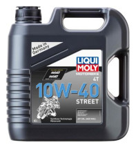 1243 LIQUI MOLY Motorbike 4T 10W40 Street, polosyntetický motorový olej 4 l 1243 LIQUI MOLY