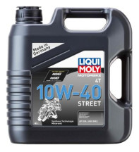 1243 LIQUI MOLY Motorový olej Motorbike 4T 10W-40 Street - 4 litry | 1243 LIQUI MOLY