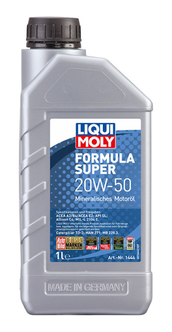 1444 LIQUI MOLY GmbH 1444 Motorový olej formula super 20w-50 LIQUI MOLY