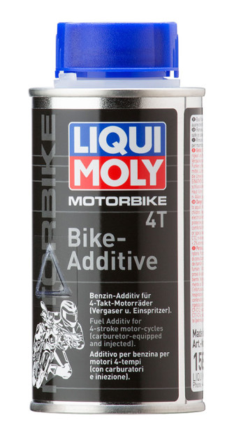 1581 LIQUI MOLY Motorbike 4T-Additiv - přísada do paliva 4T motocyklů 125 ml 1581 LIQUI MOLY