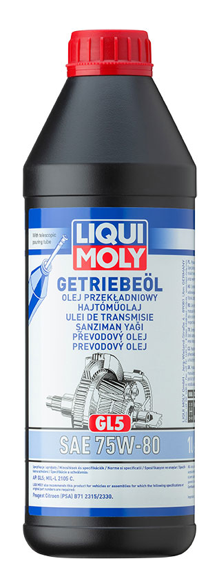 20463 LIQUI MOLY GmbH 20463 Převodový olej sae 75w-80 1l LIQUI MOLY