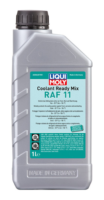 20660 LIQUI MOLY GmbH 20660 Nemrznoucí směs do chladiče raf 11 - namíchaná LIQUI MOLY