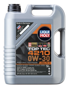 21605 LIQUI MOLY GmbH 21605 Motorový olej top tec 4210 0w-30 LIQUI MOLY