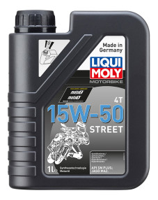 2555 LIQUI MOLY GmbH 2555 Motorový olej motorbike 4t 15w-50 street LIQUI MOLY