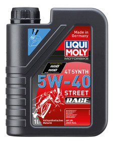 2592 LIQUI MOLY GmbH 2592 Motorový olej motorbike 4t synth 5w-40 street race LIQUI MOLY